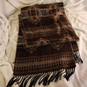 Aztec print scarf